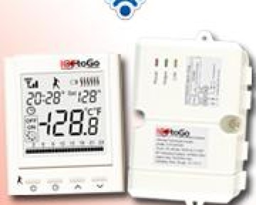 CHT-1WT380+0WR320 Wireless Programmable Room Thermostat