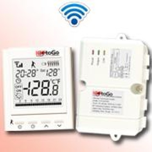 CHT-1WT380+0WR320 Wireless Programmable Room Thermostat